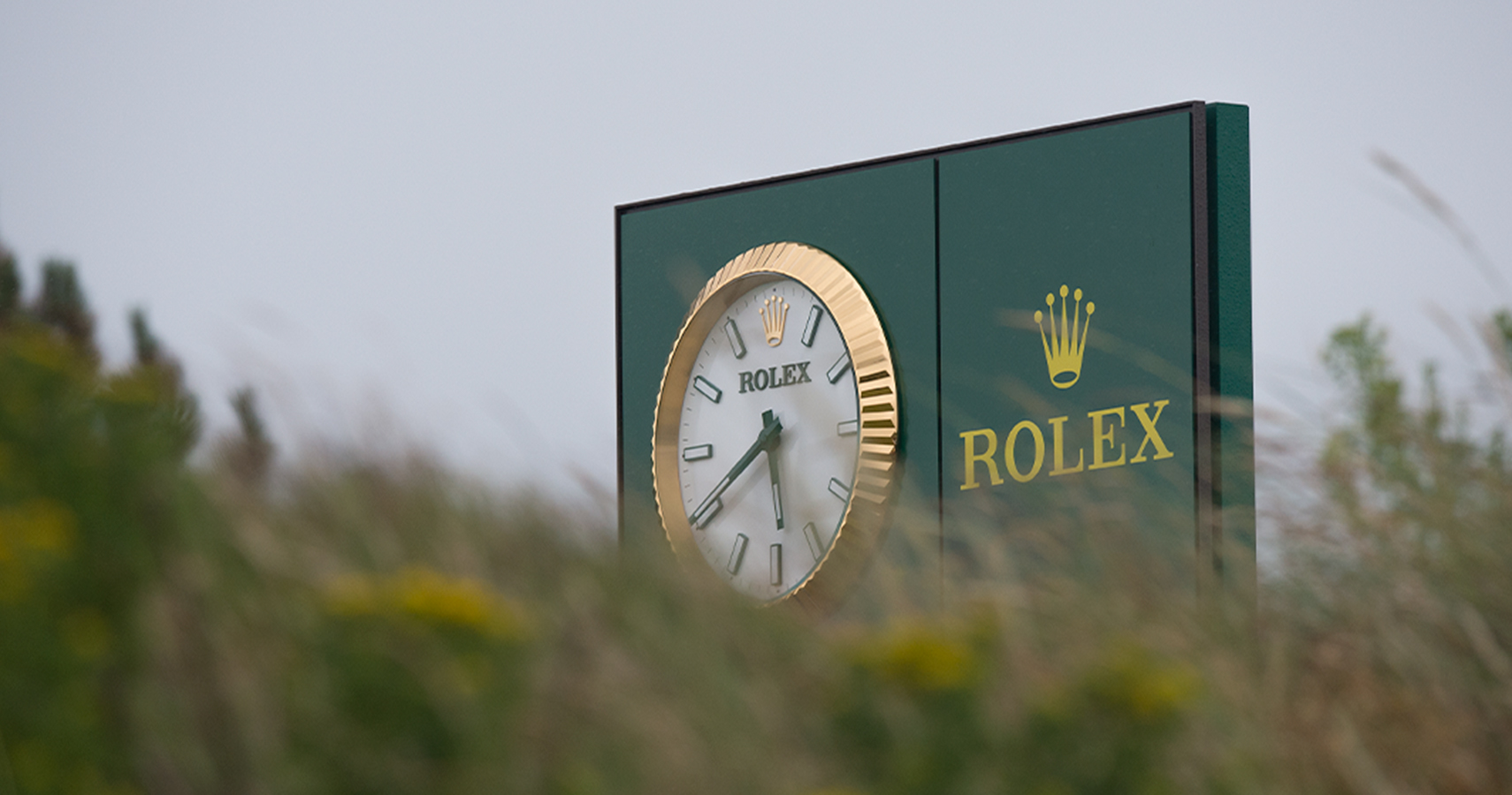 Rolex, Reloj Oficial y socio principal de eventos deportivos destacados.